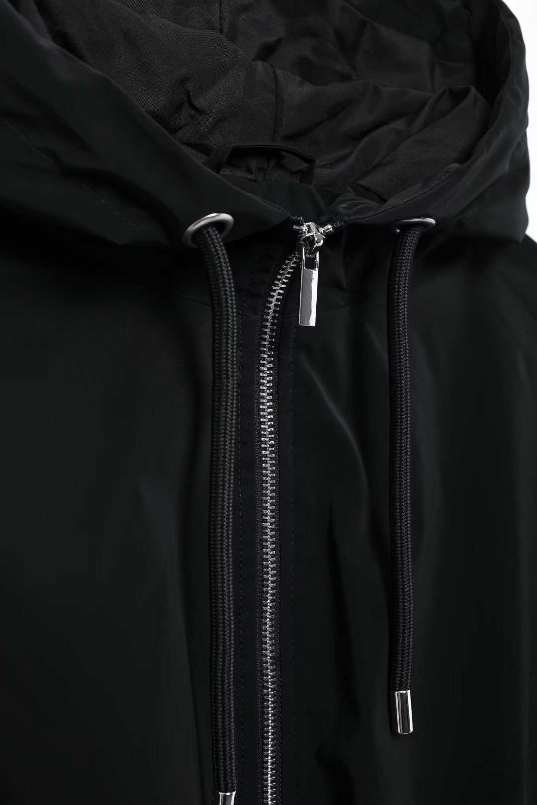 Hoodie With Drawstrings Jacket Coat Women Autumn Girls Loose Casual All Matching Zipper Cardigan Outerwear