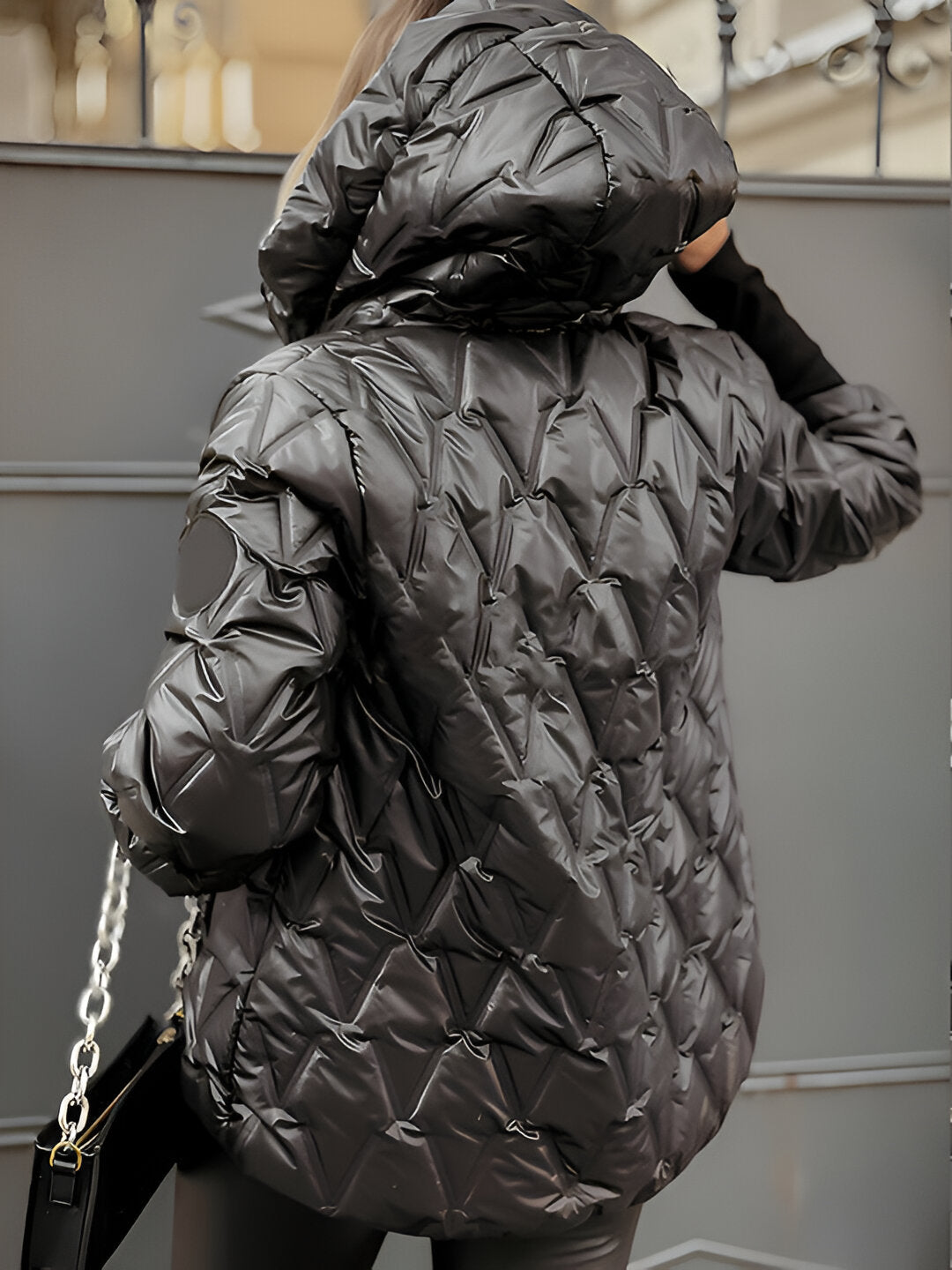 Stylish Cotton Hooded Warm Jacket