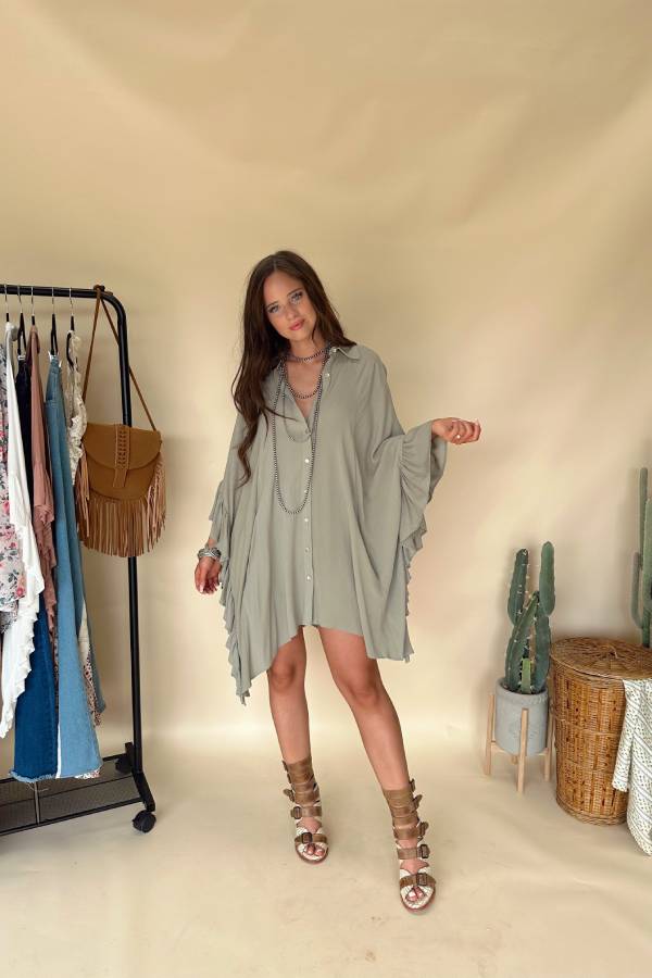 New Olive Tunic