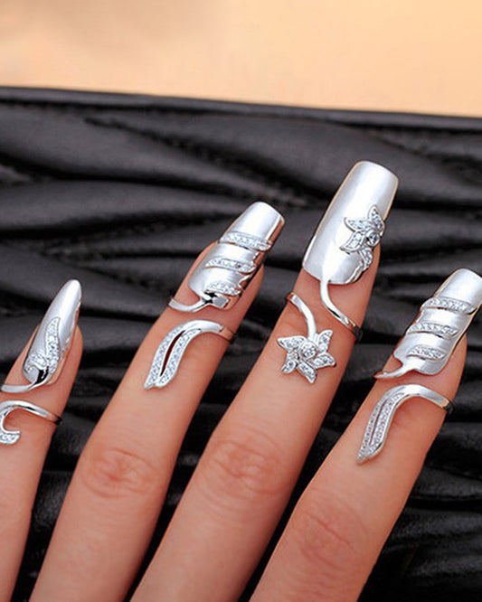 Decorative Fashion Nail Ring