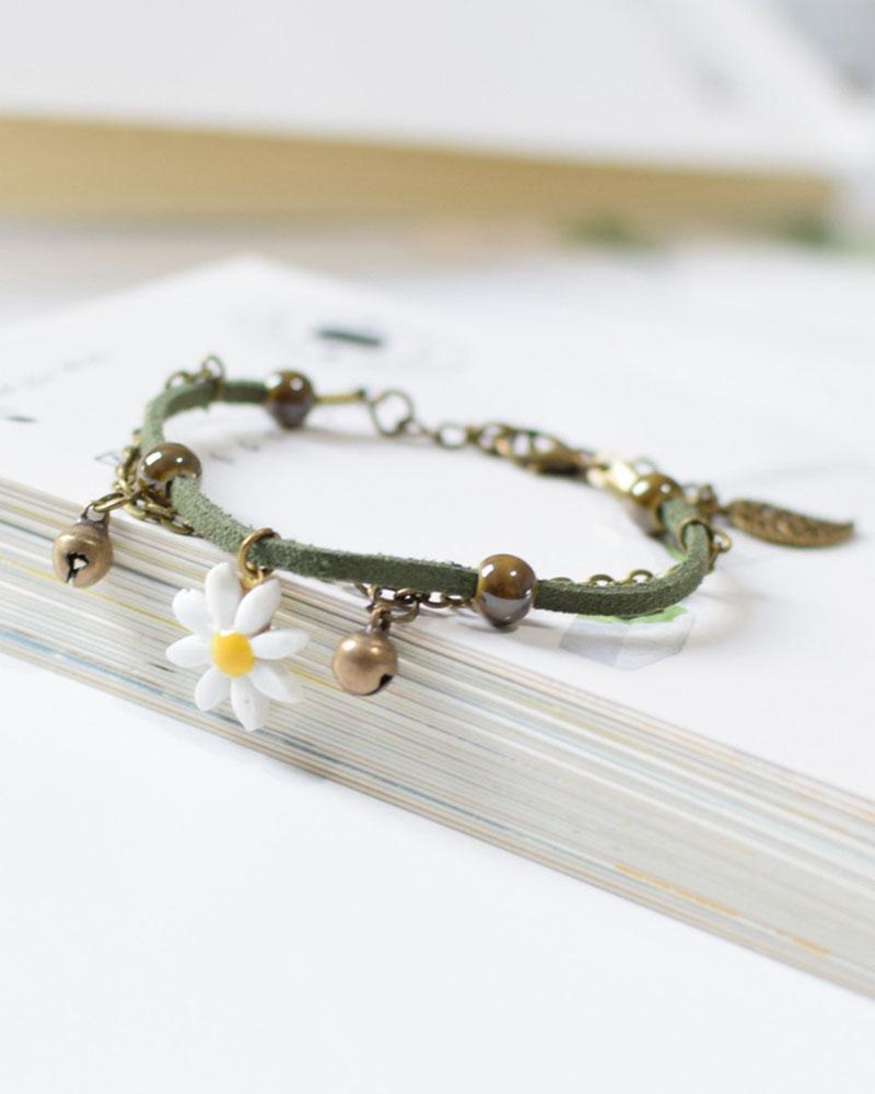 Small Daisy Punk Bracelet