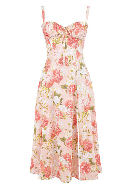 Rowangirl Printed Strappy Suspender Dress