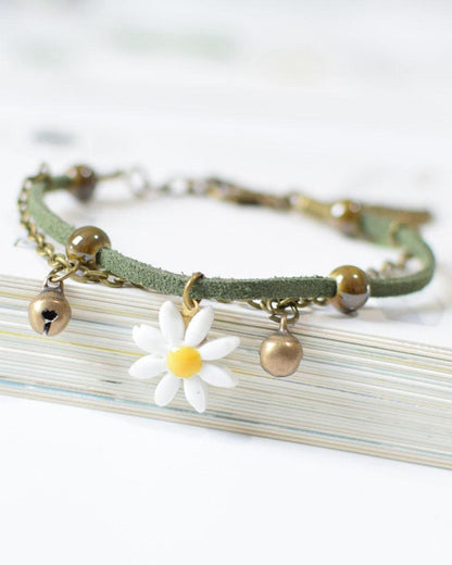 Small Daisy Punk Bracelet