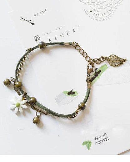 Small Daisy Punk Bracelet