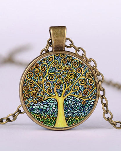 Collier vintage Arbre de vie 