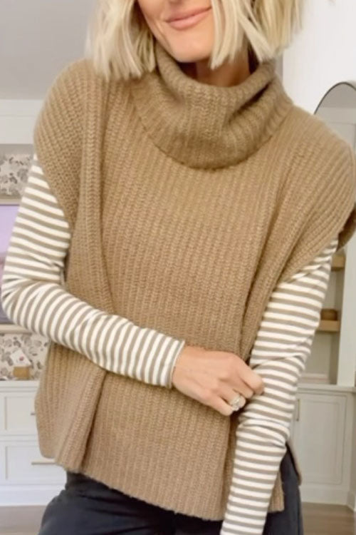 Rowangirl Sleeveless Turtleneck Sweater