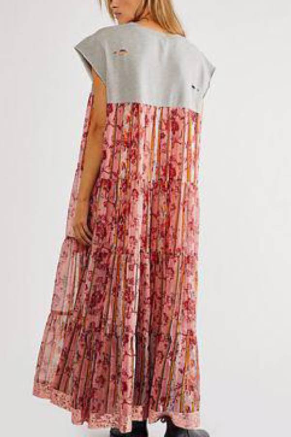 Wallpaper Maxi Dress
