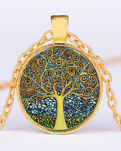 Collier vintage Arbre de vie 