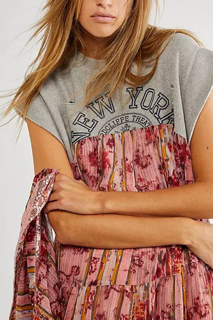 Wallpaper Maxi Dress