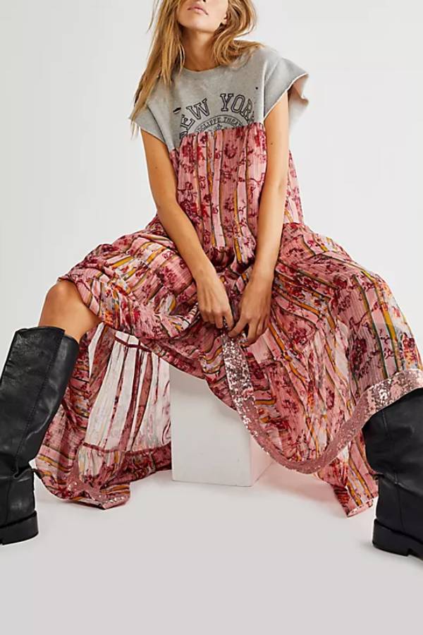 Wallpaper Maxi Dress