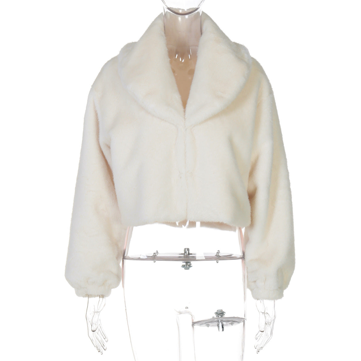 Women Wear Winter Elegant Cardigan Thickened Fleece Long Sleeved Top for Women