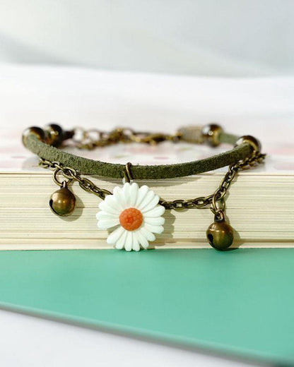 Small Daisy Punk Bracelet