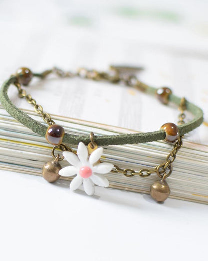 Small Daisy Punk Bracelet