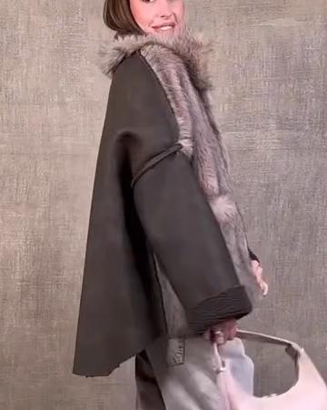 women's casual fur jacket