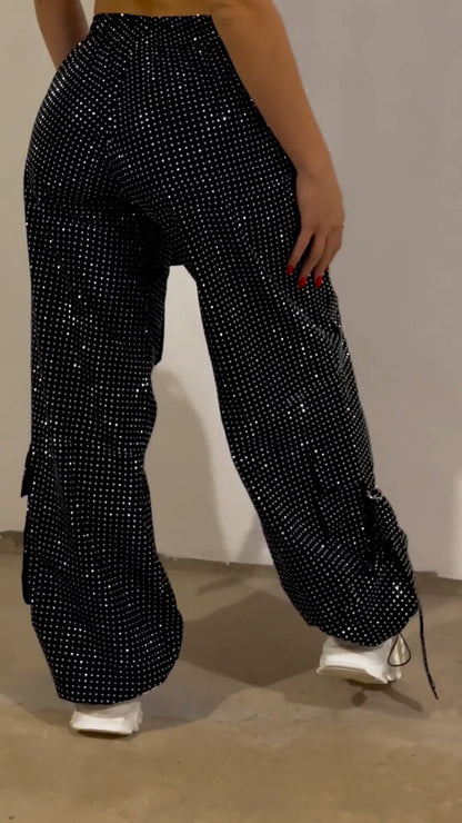 Women's Sequined Trousers