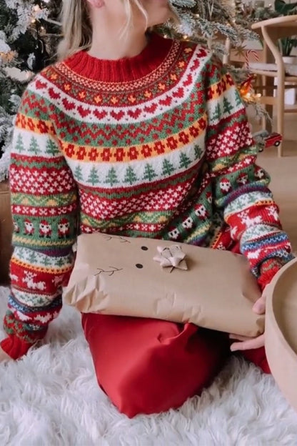 Christmas Long Sleeve Casual Sweater