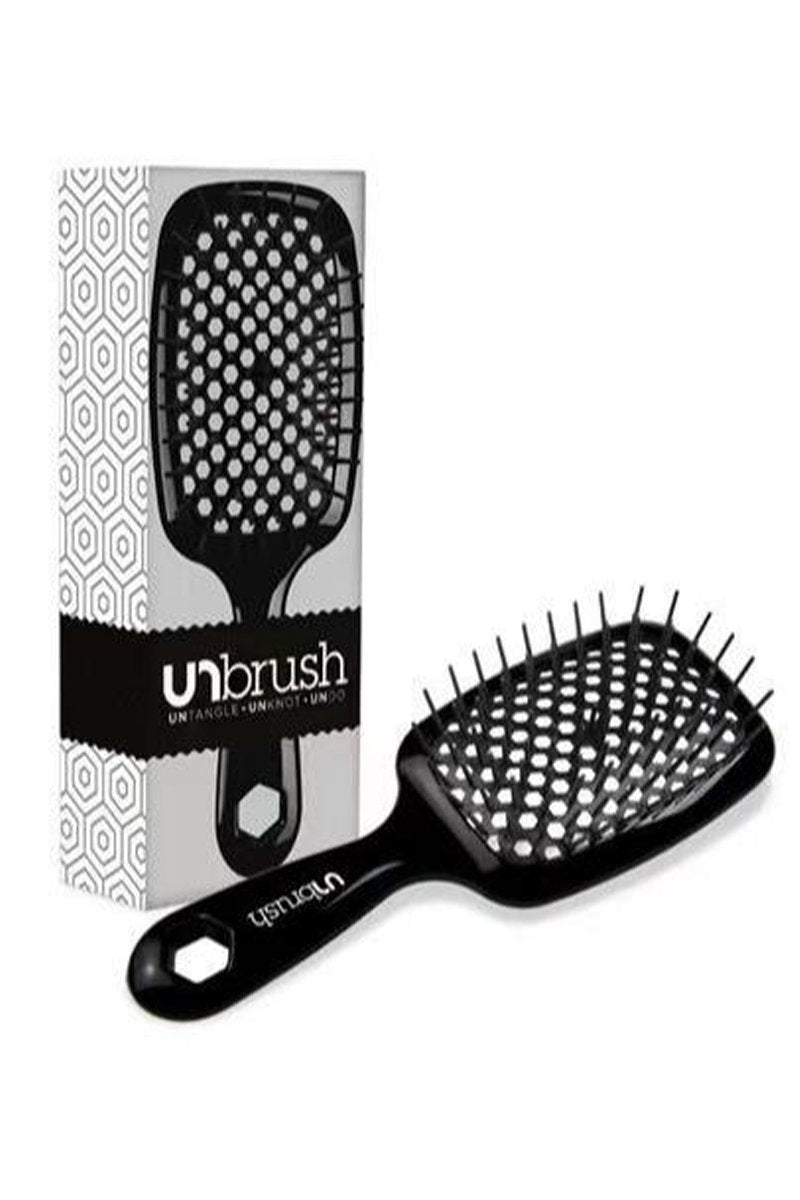 Women's Home Use Hollow Comb for Curly Hair white ABS