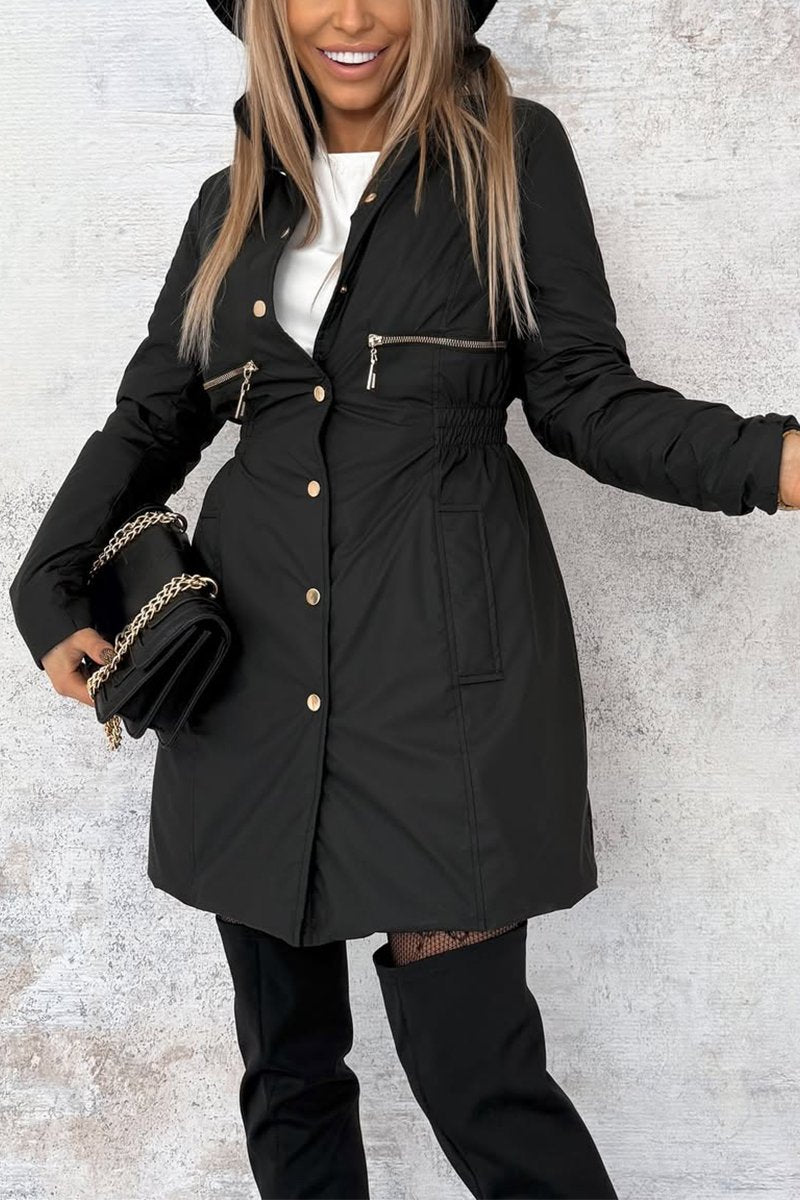 Women's Casual Half-breasted Long-sleeved Jacket