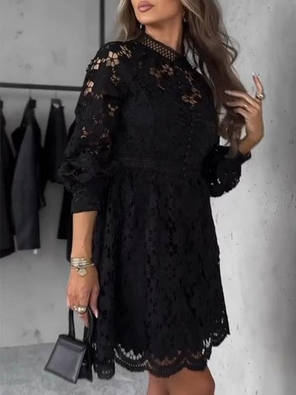 Women's Hollow Lace Dress