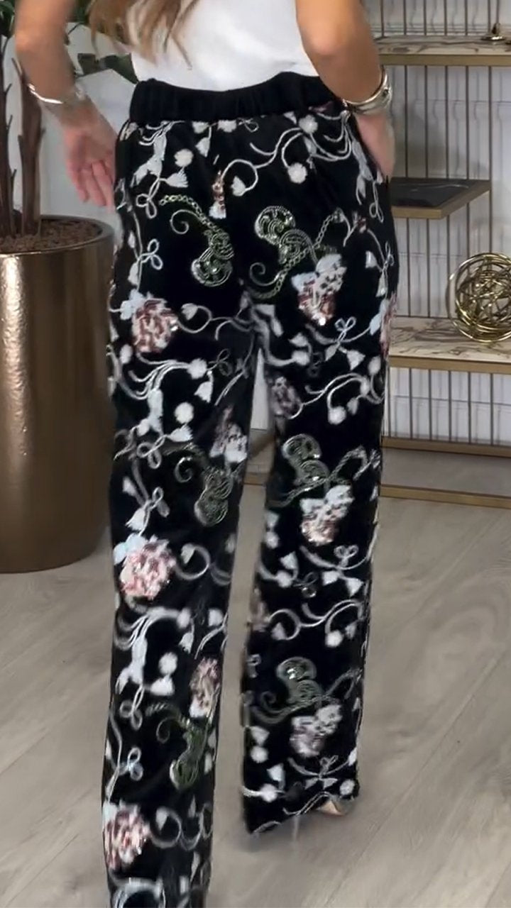 Women's Printed Trousers