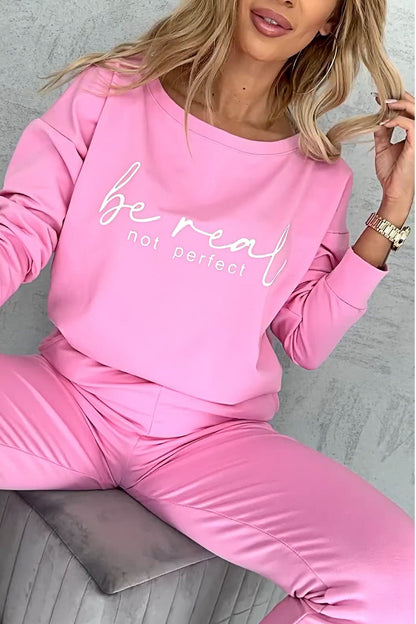 Women's Monogram Top and Pants Two-piece Set