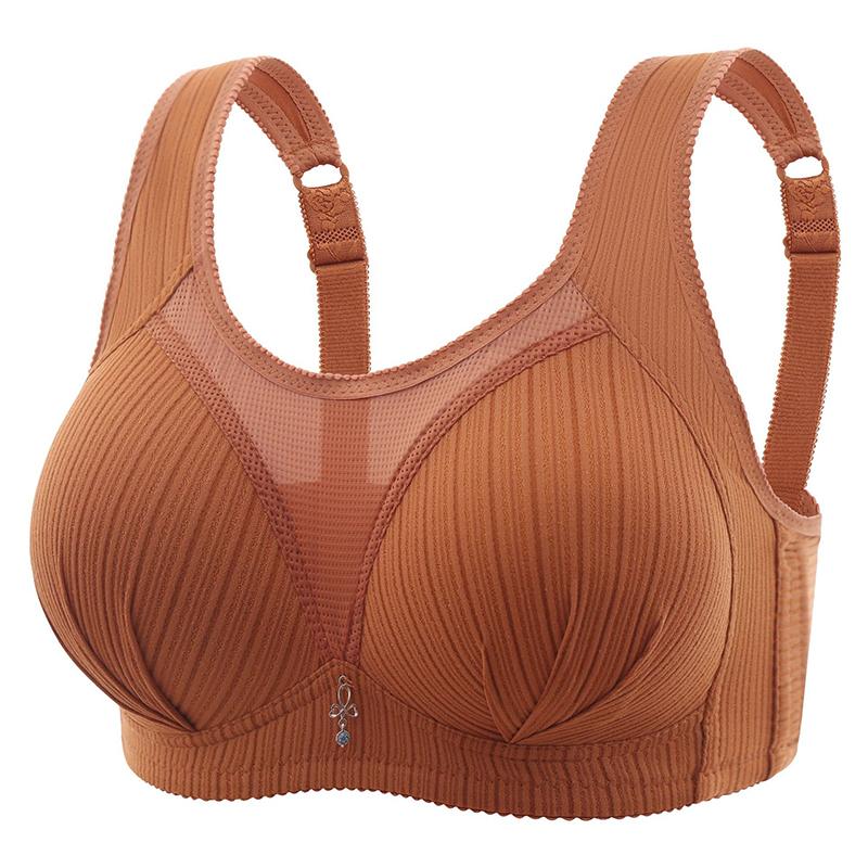 Women's Comfortable Breathable Mesh Underwear Caramel