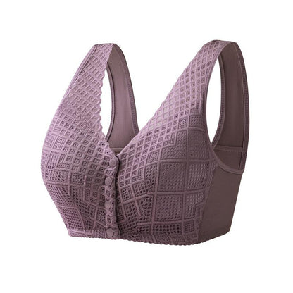 Women's Comfortable Lace Vest Underwear Purple