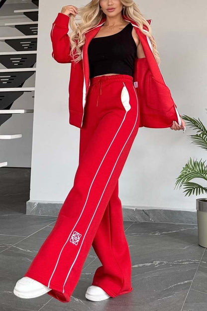 Women's Casual Sweatshirt and Pants Set