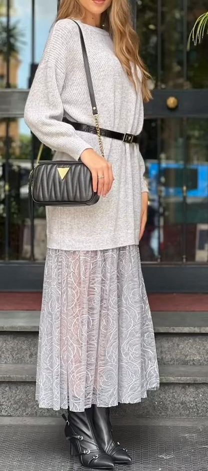 women's casual sweater dress