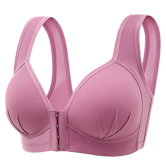 Women's Comfort Front-Snap Bra Purple