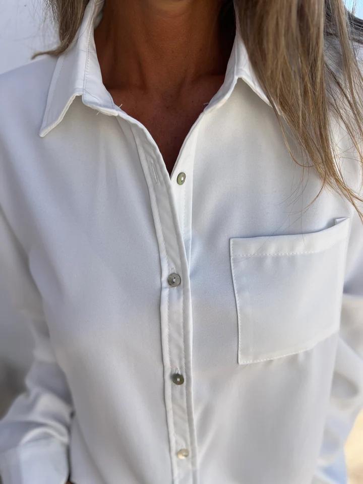 Casual Lapel Single-breasted Shirt