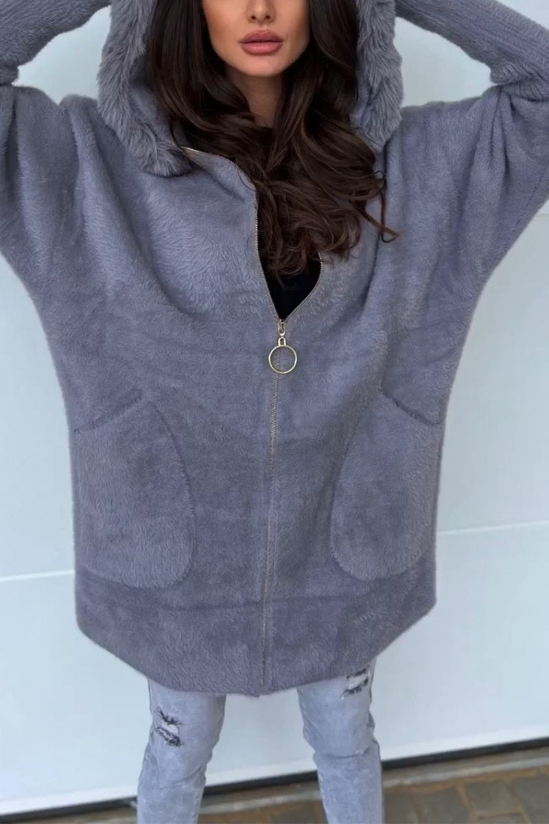 Women's Hooded Zipper Sweaters