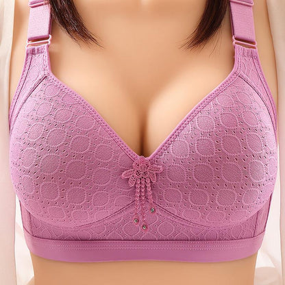 Women's Comfortable Sweat-absorbent Lace Underwear Purple