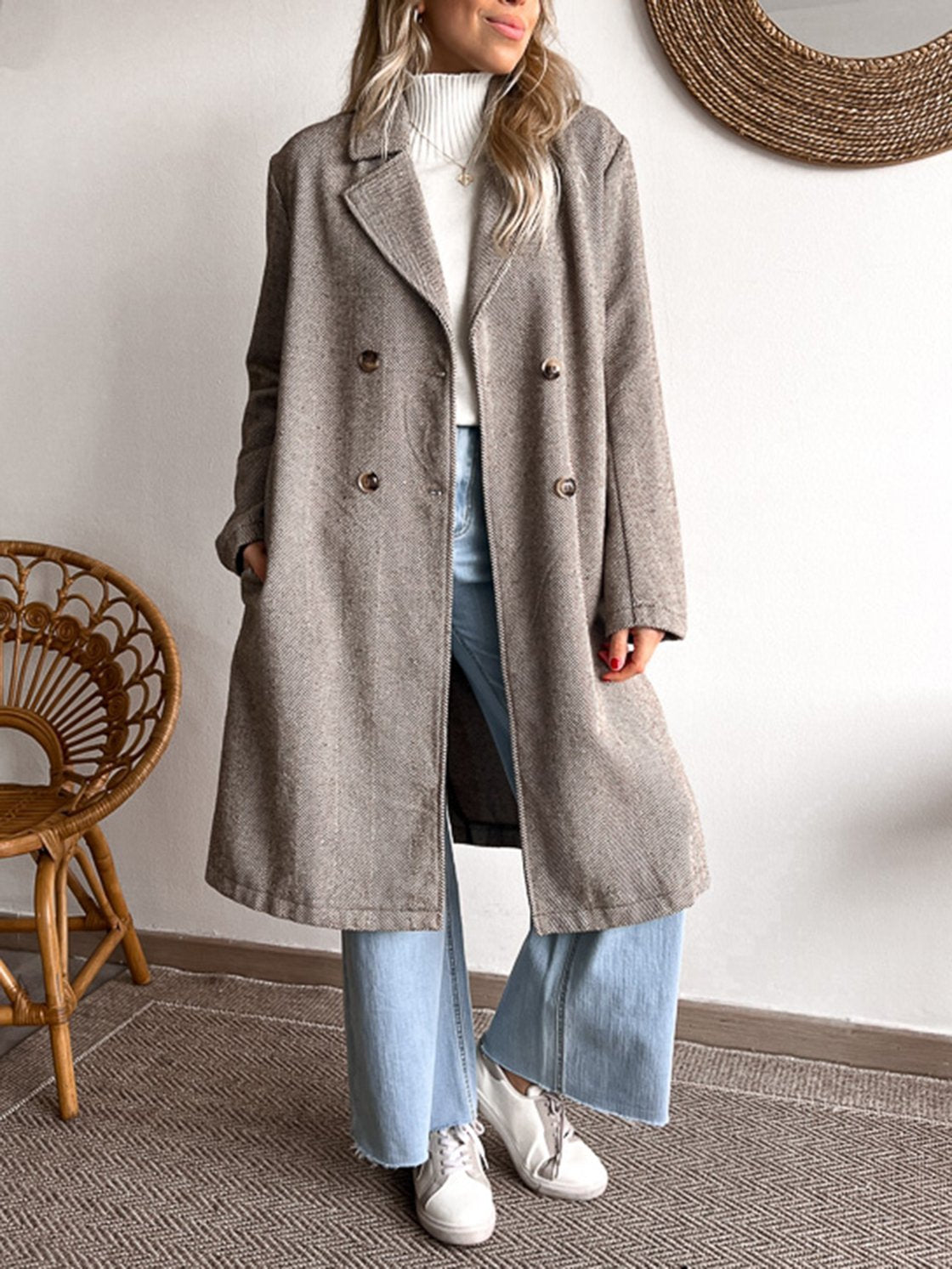 Women's Casual Long Coat