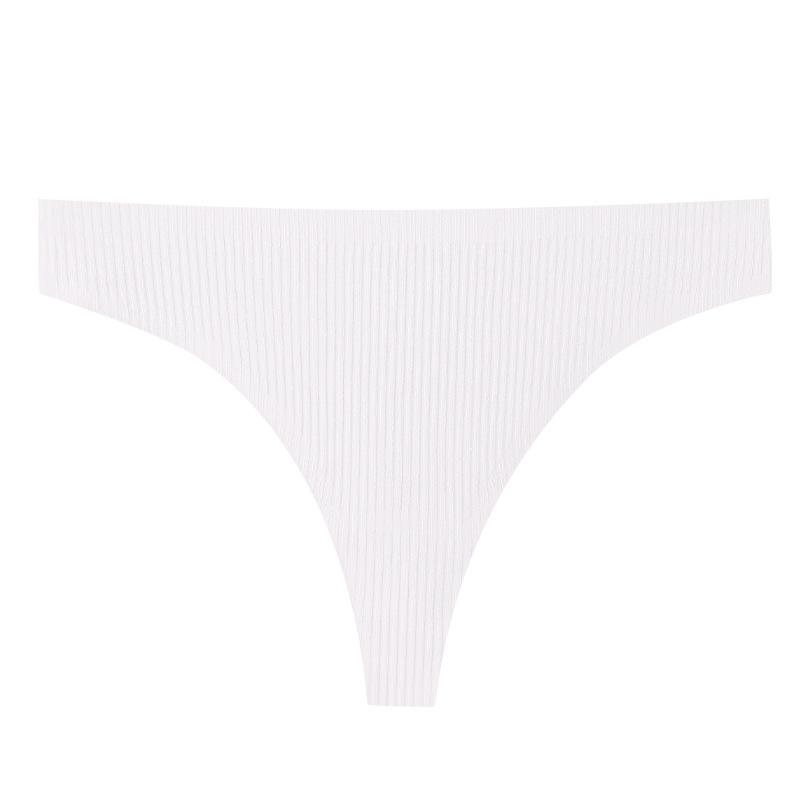 Women's One-piece Low-rise Sexy Simple Skinny Belt Bikini white