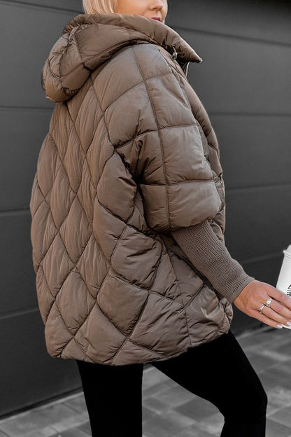 Women's Casual Hooded Autumn and Winter Jacket