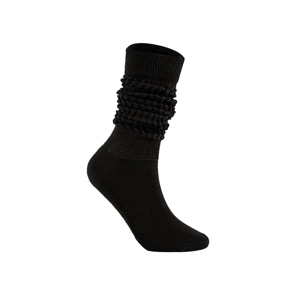 Women's Spring and Summer High Pile Socks black one size