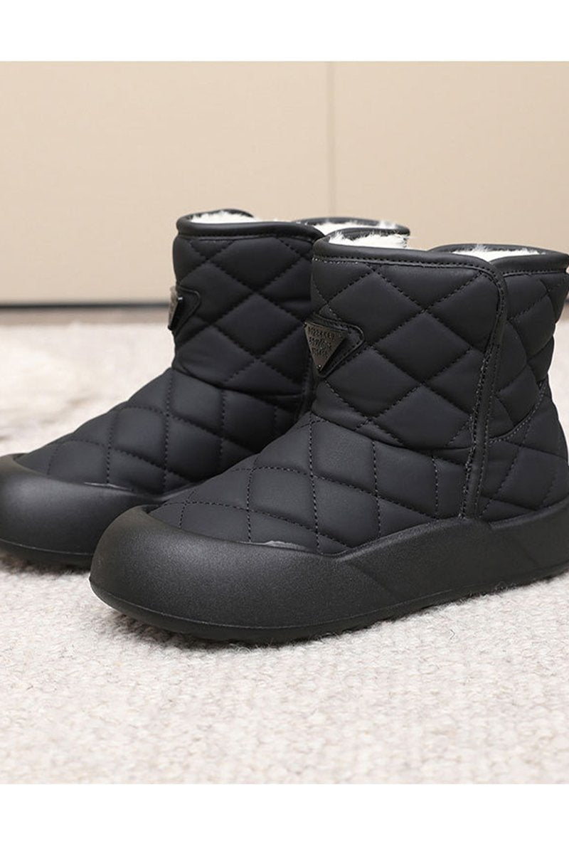 Women's Winter Thick Sole Fleece Snow Boots