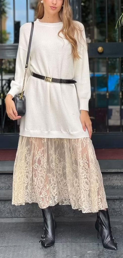 women's casual sweater dress