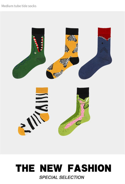 Men's and women's couple socks stockings