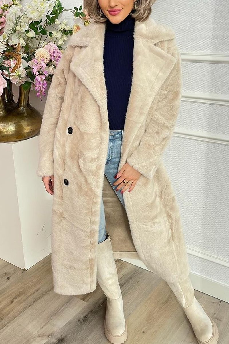 Women's Faux Fur Jacket Overcoats